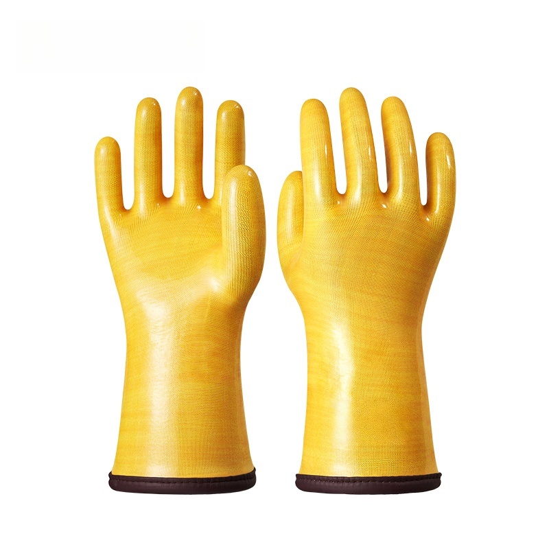 Commercial Kitchen Gloves - Commercial Non-Slip Liquid Silicone Oven Mitts