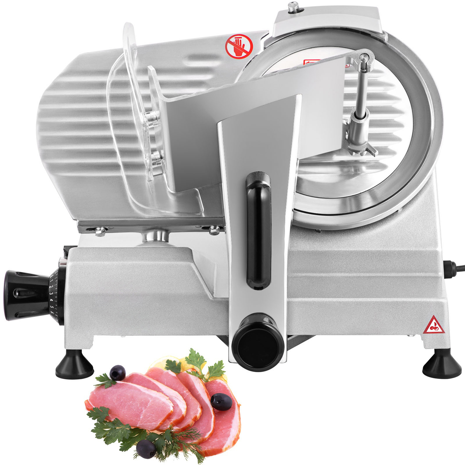 Meat Slicer Machine - SucceBuy Meat Slicer 8/10inch Carbon Steel