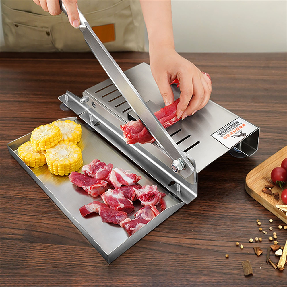 Commercial Bread Slicer - Commercial Manual Frozen Meat Slicer Bone