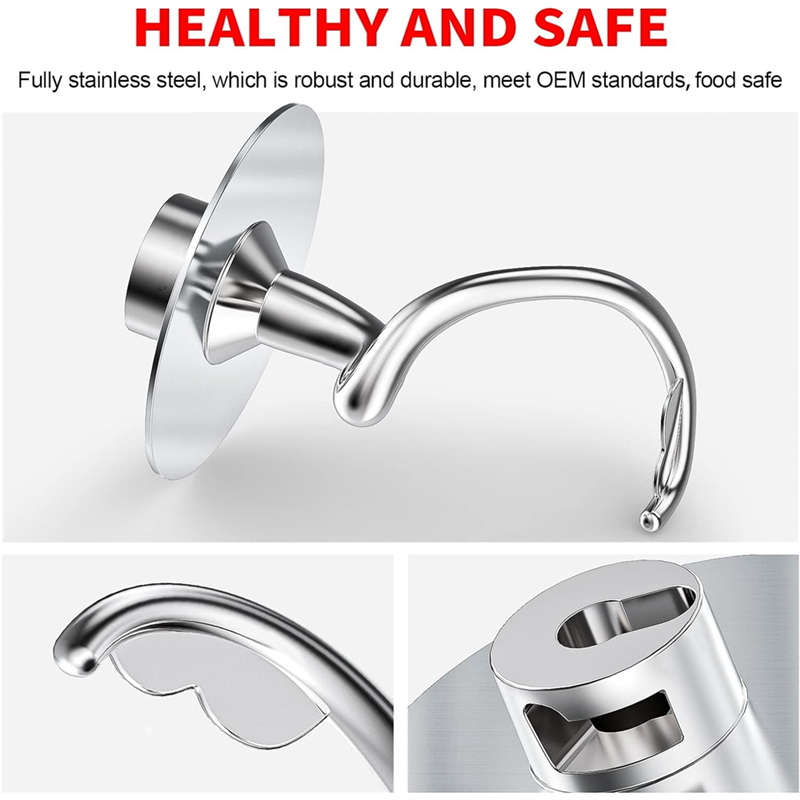 Commercial Kitchenaid - B02C-Stainless Steel Spiral Dough Hook For