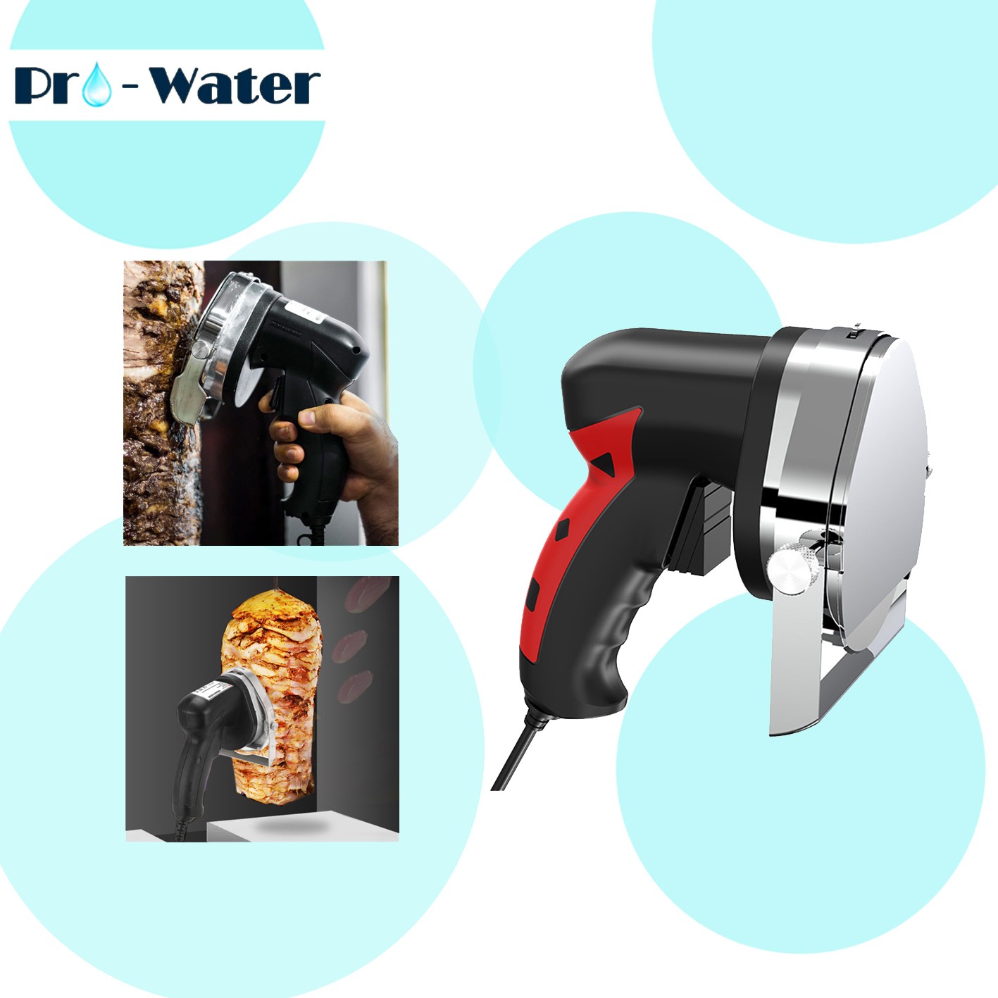 Meat Slicer Machine - Roast Meat Slicer Commercial Electric Kebab