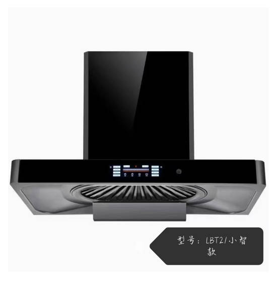 Commercial Kitchen Ventilation System - Low-Noise Range Hood-High-Power Wall Mounted Kitchen