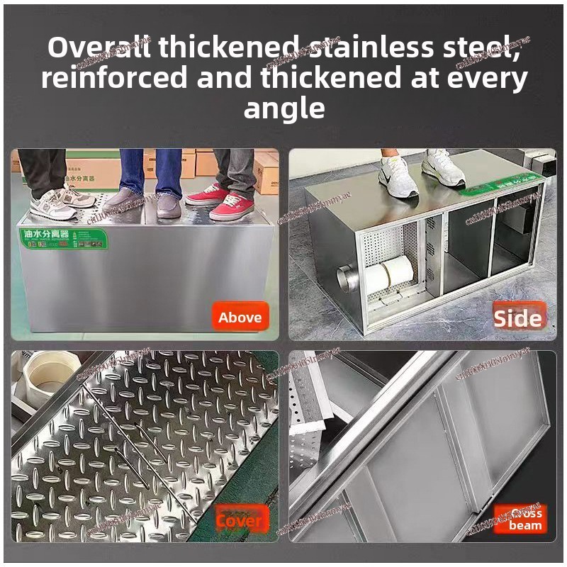 Buried Stainless Steel Grease  - Commercial Kitchen Grease Trap recensie en prijs