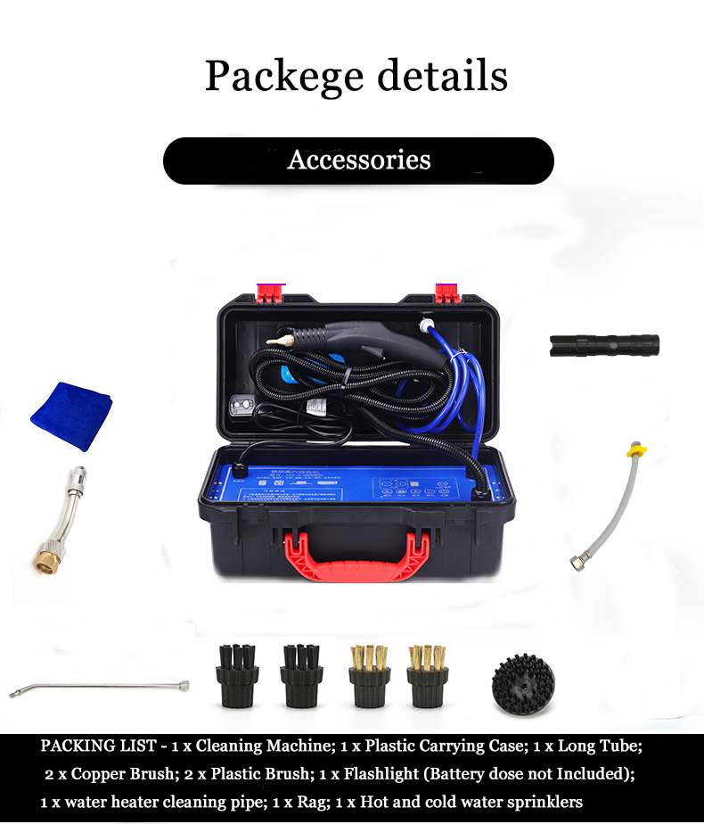3000W High Pressure Steam Clea - Commercial Kitchen Air Conditioner recensie en prijs
