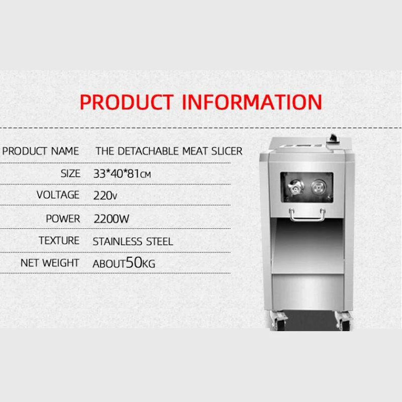Restaurant Commercial Meat Sli - Meat Slicer Machine recensie en prijs