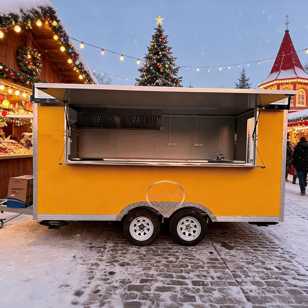 Towable Food Cart with Shelf a - Commercial Kitchen Ventilation System recensie en prijs