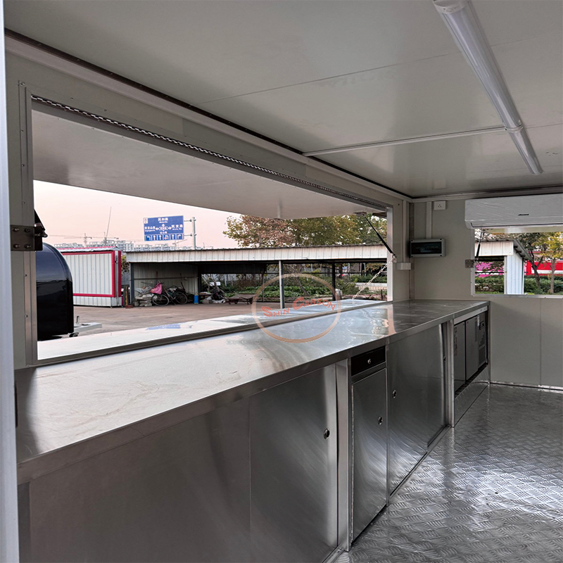 Towable Food Cart with Shelf a - Commercial Kitchen Ventilation System recensie en prijs