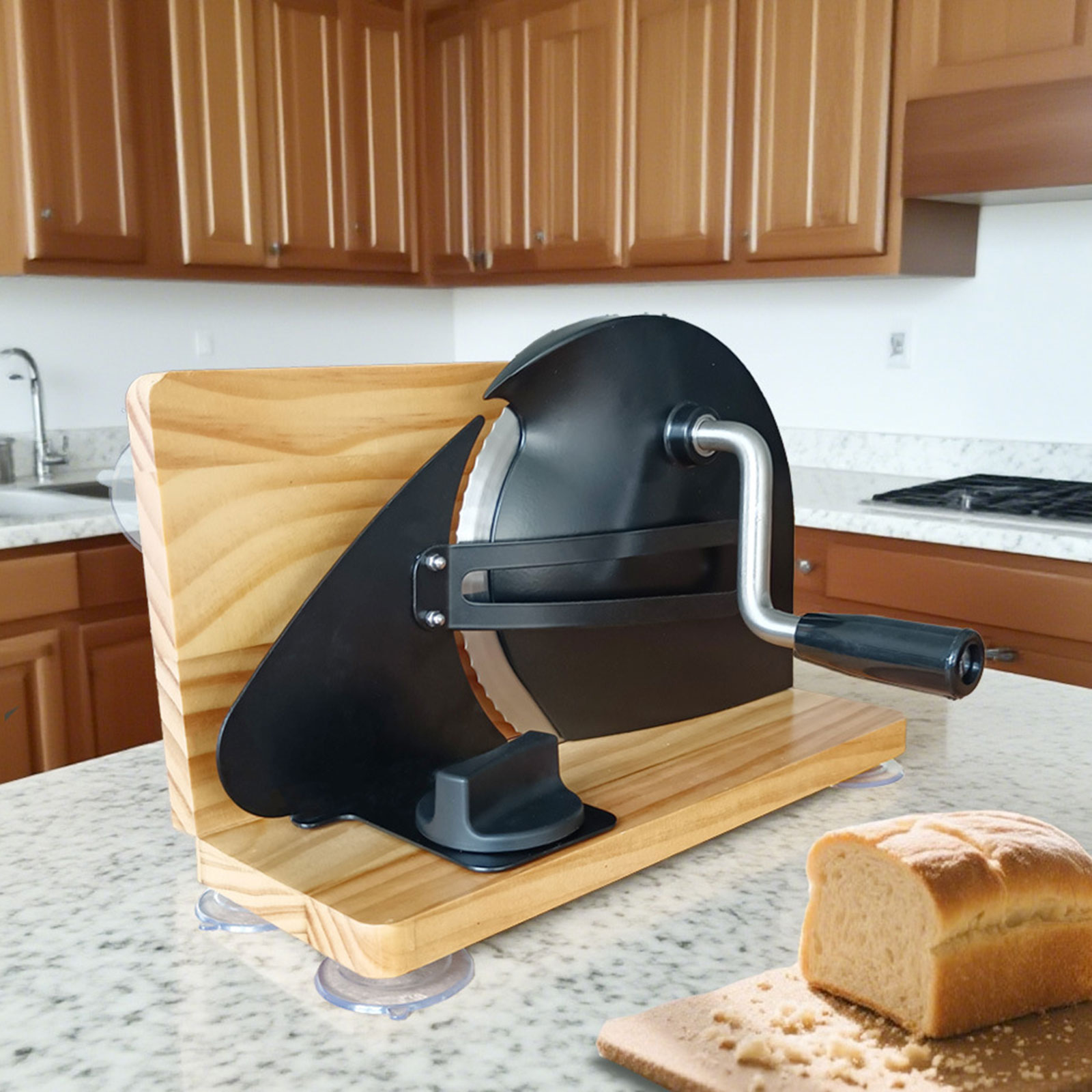 Bread Slicer Adjustable Thickn - Commercial Bread Slicer recensie en prijs