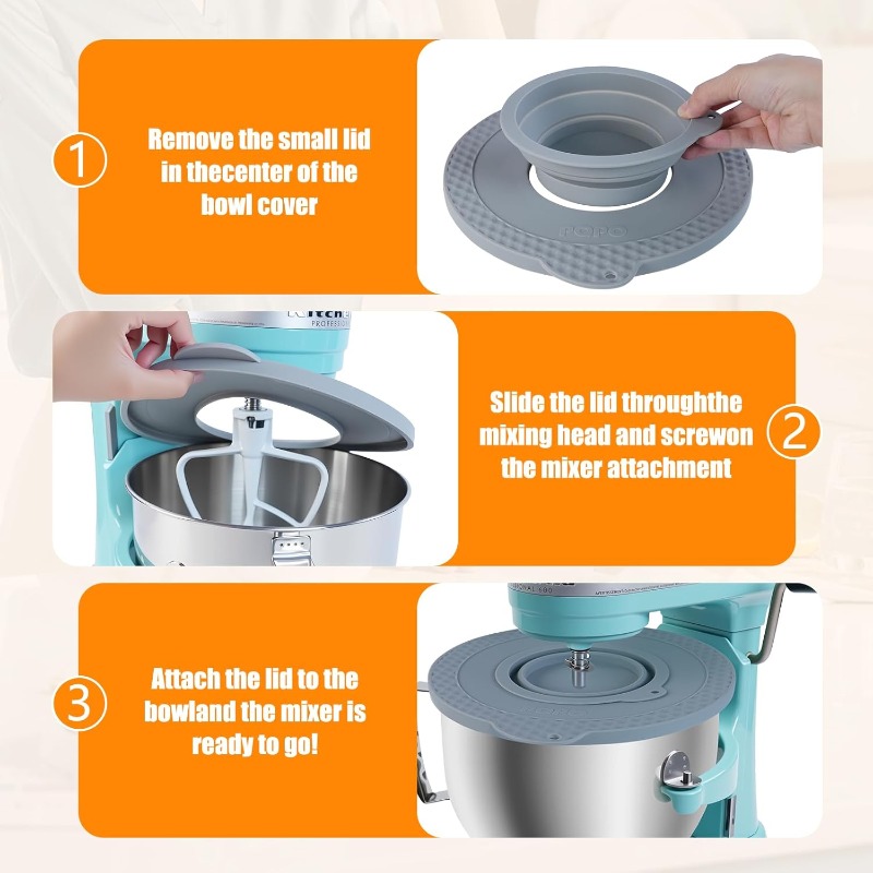 Silicone Mixer Bowl Cover Comp - Commercial Kitchenaid recensie en prijs
