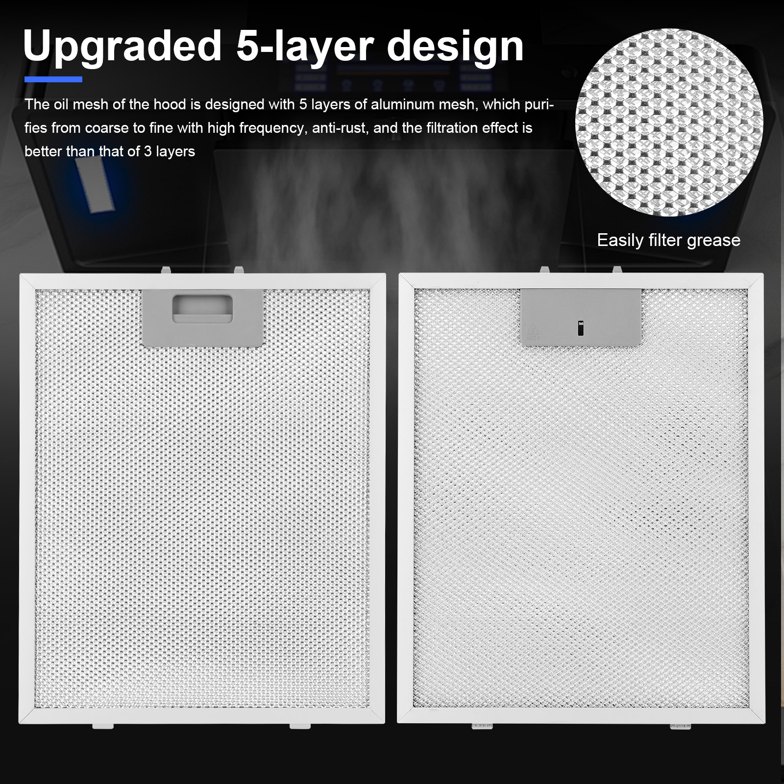 2x Range Hood Filter Replaceme - Commercial Kitchen Vent Hood recensie en prijs