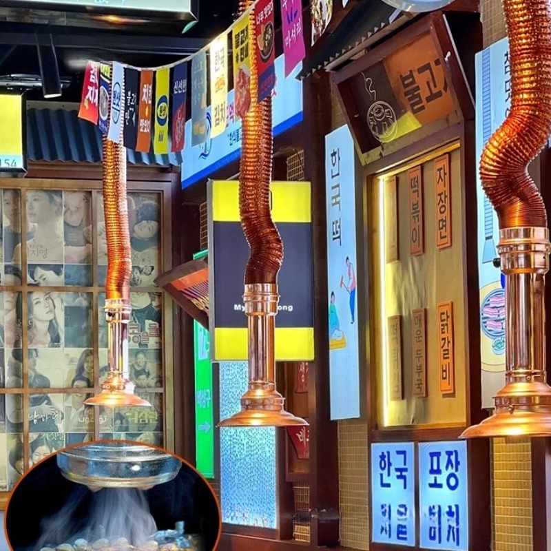 ‌Korean BBQ Exhaust Pipe - Hea - Commercial Kitchen Ventilation System recensie en prijs