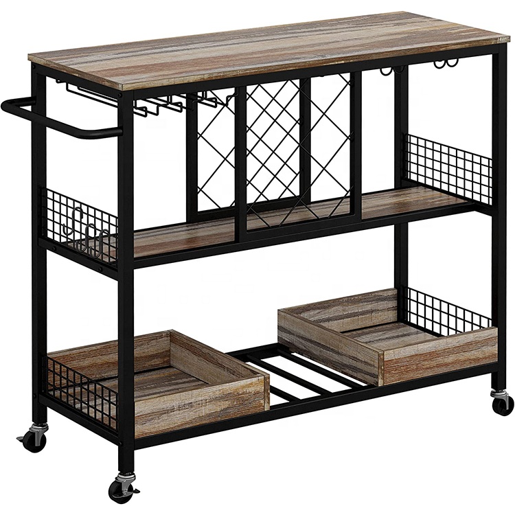 Wine Rack Table, Industrial Ba - Commercial Kitchen On Wheels recensie en prijs