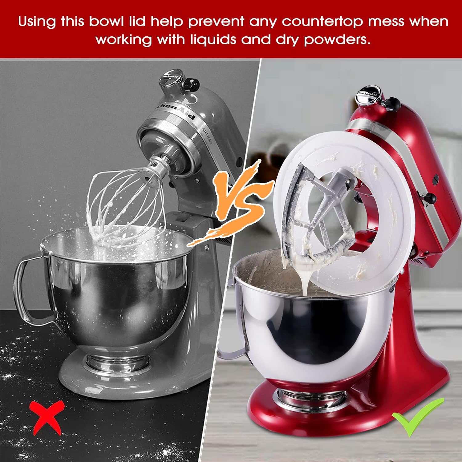 Mixer Bowl Cover for KitchenAi - Commercial Kitchenaid recensie en prijs