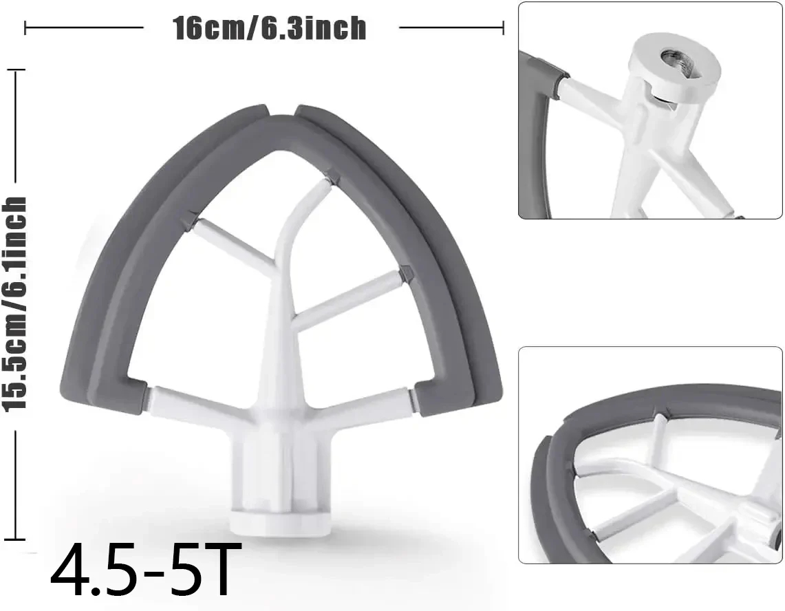 4.5-5 inch silicone accessorie - Commercial Kitchenaid recensie en prijs