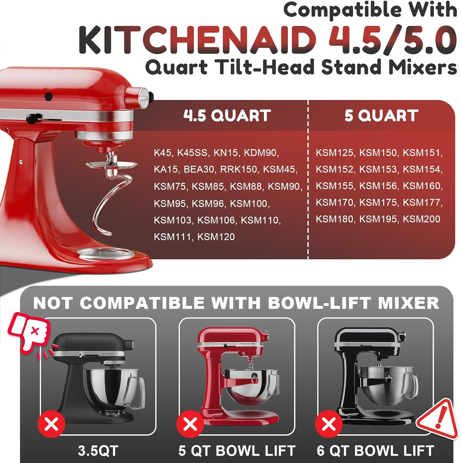 Dishwasher Safe,Spiral Dough H - Commercial Kitchenaid recensie en prijs