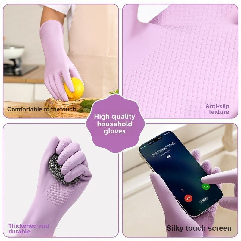 Latex Dish Washing Gloves,with - Commercial Kitchen Gloves recensie en prijs