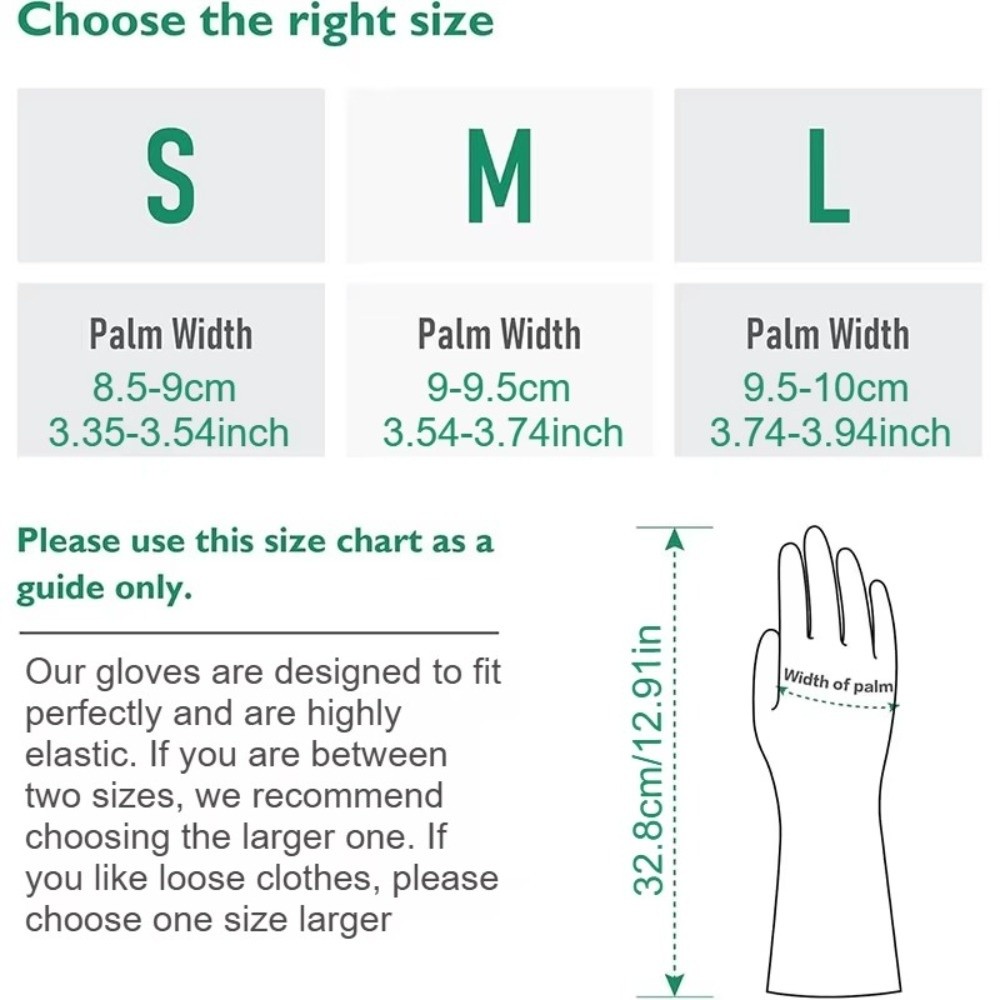 Latex Dish Washing Gloves with - Commercial Kitchen Gloves recensie en prijs