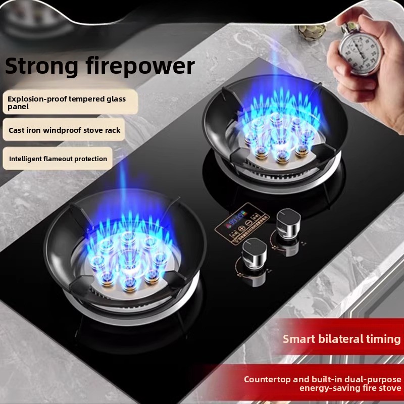 Gas stove, double burner, hous - Commercial Kitchen Vent Hood recensie en prijs