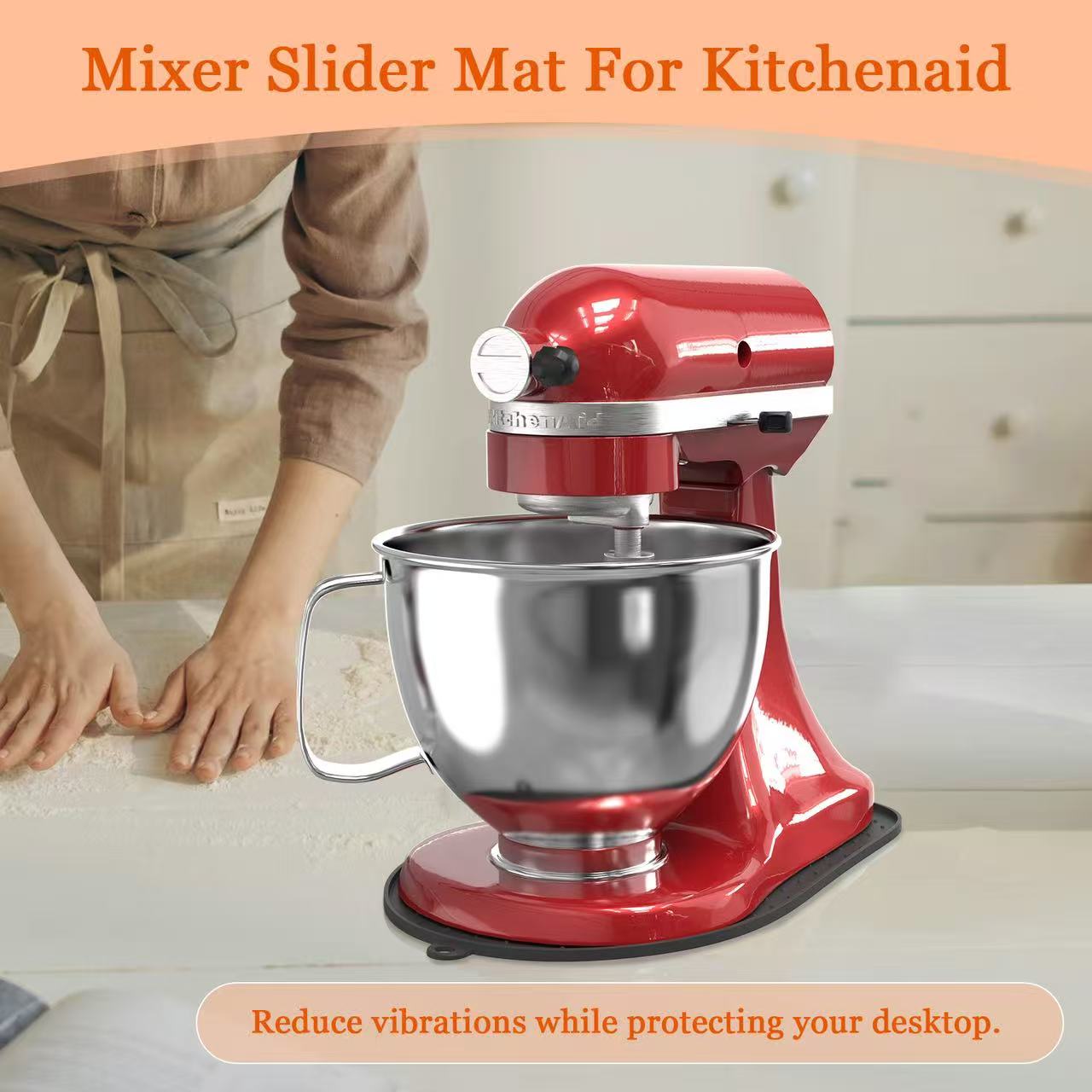 Silicone Sliding Mat for Kitch - Commercial Kitchenaid recensie en prijs