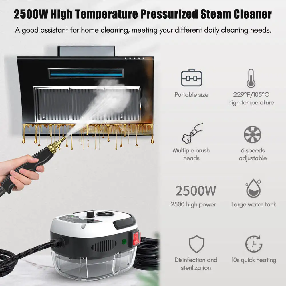 Steam Cleaner High Temperature - Commercial Kitchen Air Conditioner recensie en prijs