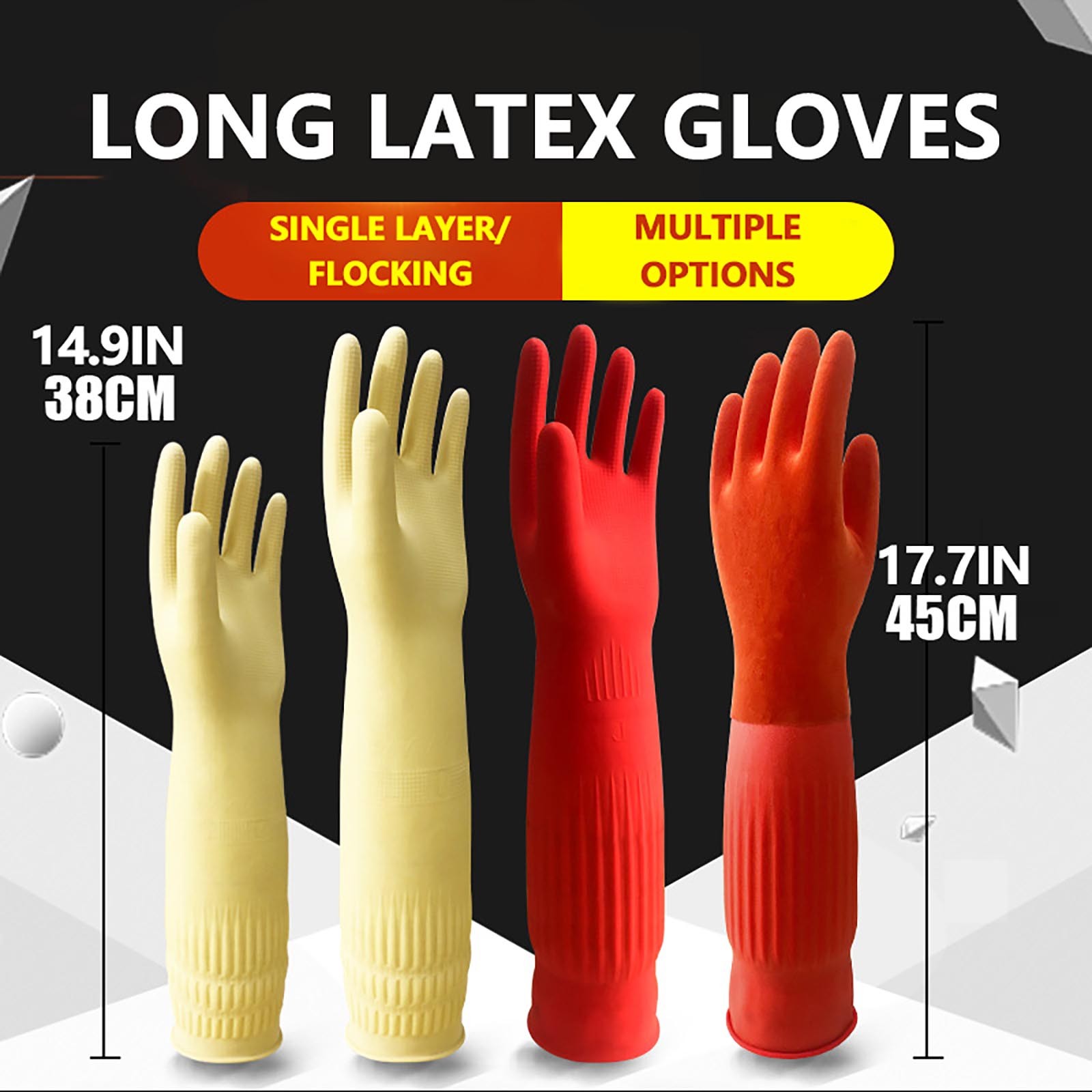 1pair Flexible Comfortable Rub - Commercial Kitchen Gloves recensie en prijs