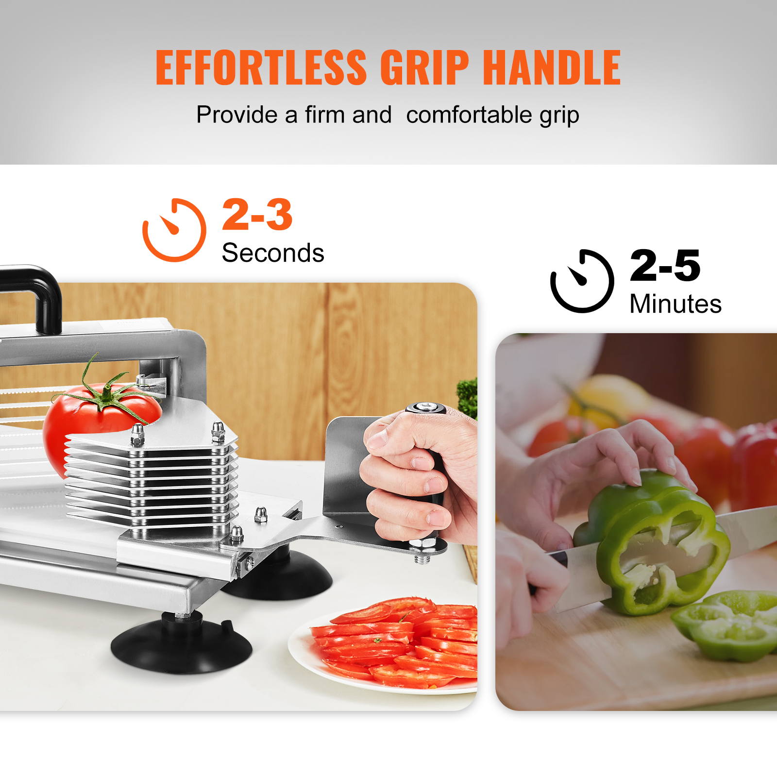 SucceBuy Tomato Slicer 3/16 in - Meat Slicer Machine recensie en prijs