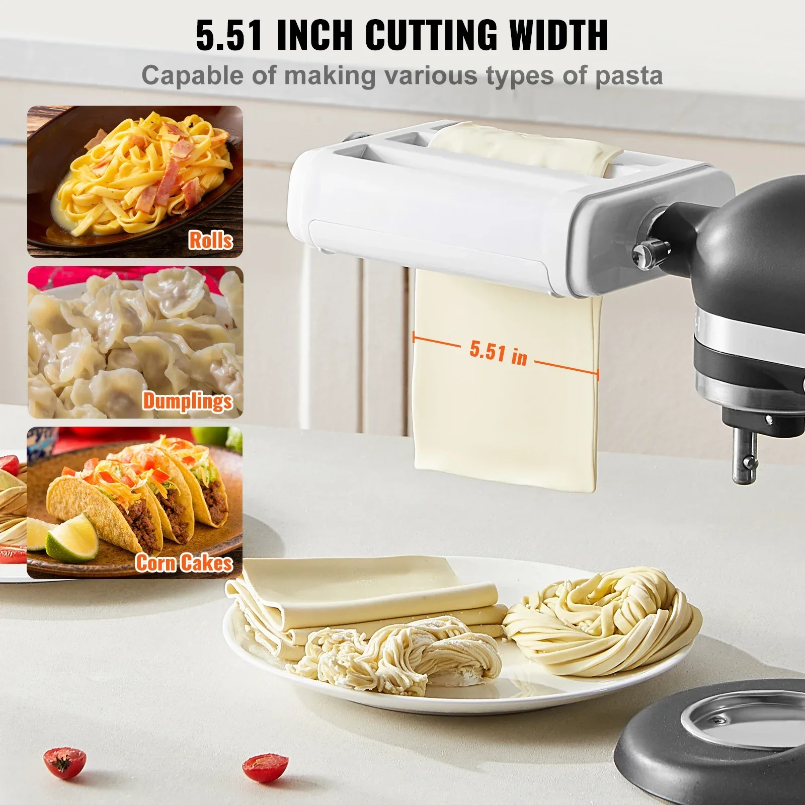 Pasta Maker Attachment 3 in 1  - Commercial Kitchenaid recensie en prijs