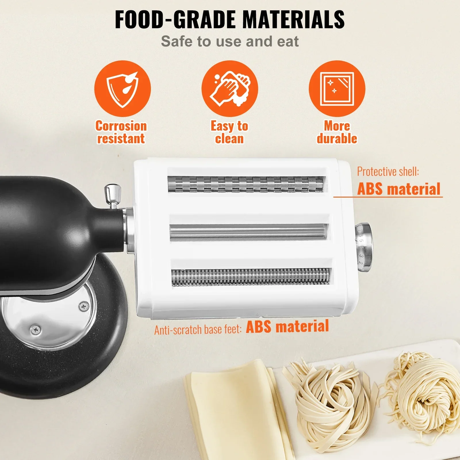 Pasta Maker Attachment 3 in 1  - Commercial Kitchenaid recensie en prijs