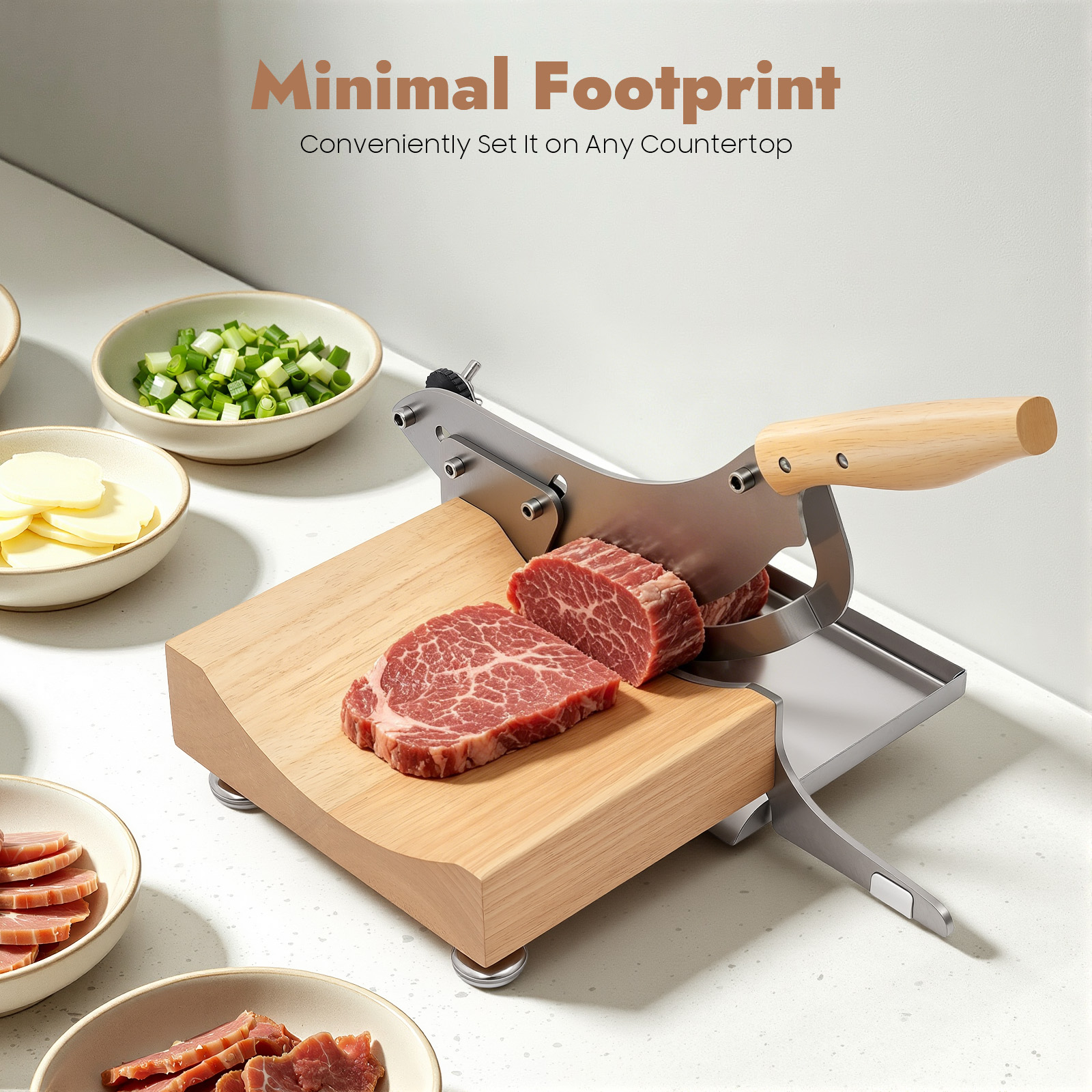 Stainless Steel Manual Meat &  - Meat Slicer Machine recensie en prijs