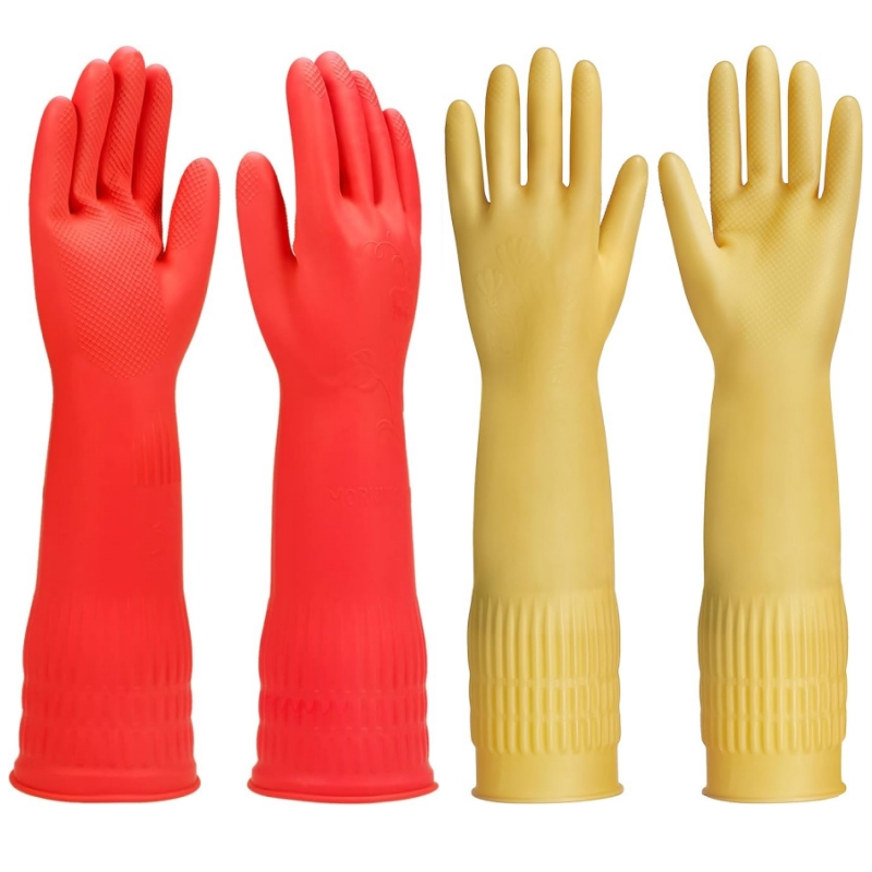 45CM Extra-Long Rubber Cleanin - Commercial Kitchen Gloves recensie en prijs