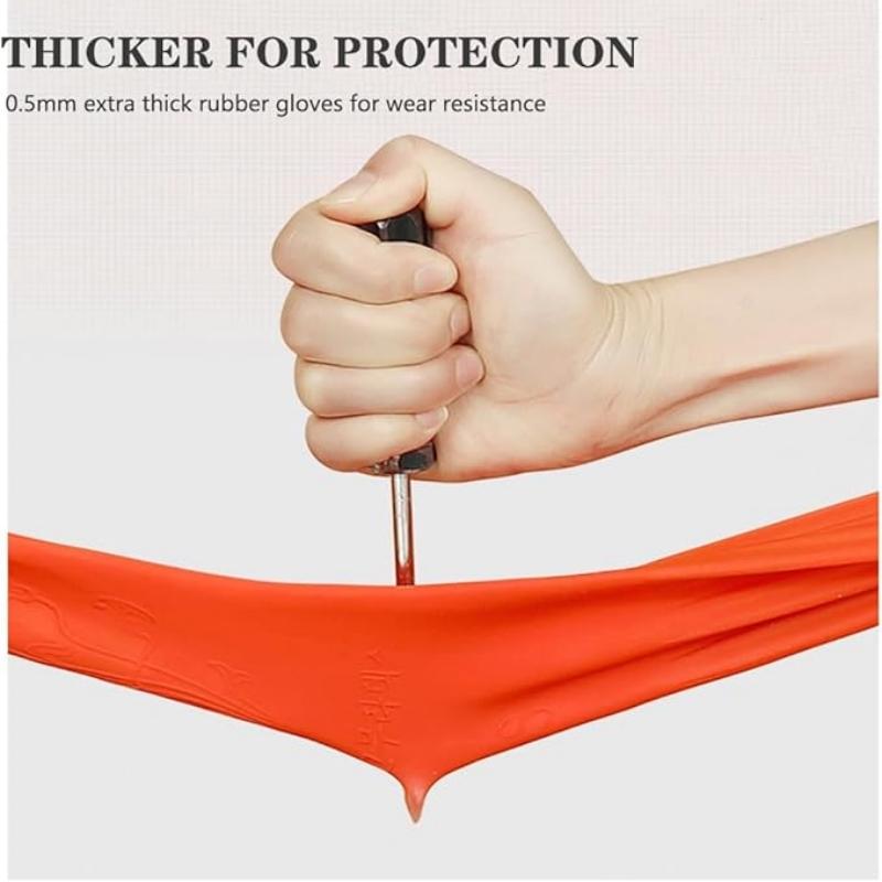 45CM Extra-Long Rubber Cleanin - Commercial Kitchen Gloves recensie en prijs