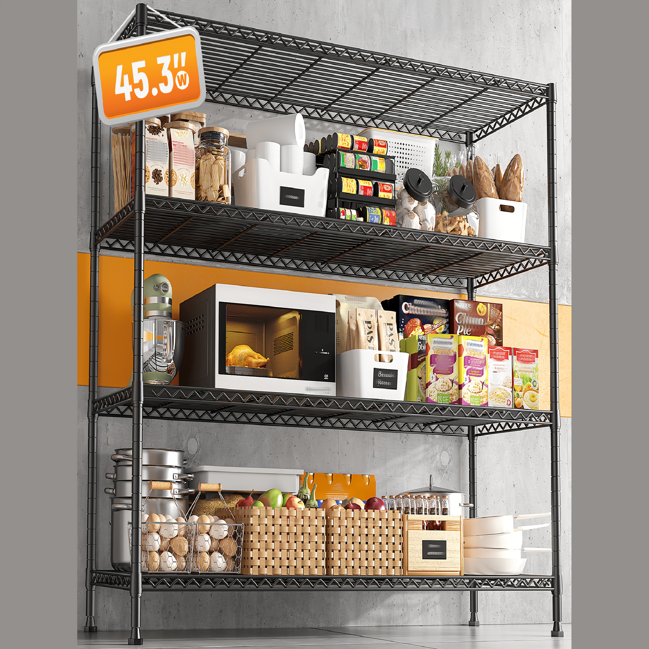 REIBII 60W''x65.5''Hx18''D& 45 - Commercial Kitchen On Wheels recensie en prijs