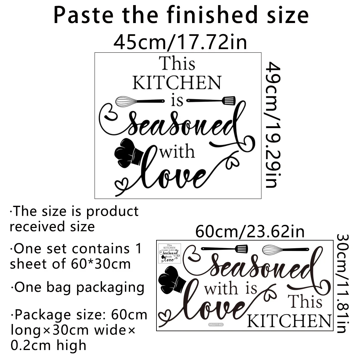 Kitchen Wall Sticker PVC Mater - Commercial Kitchen Wall Material recensie en prijs