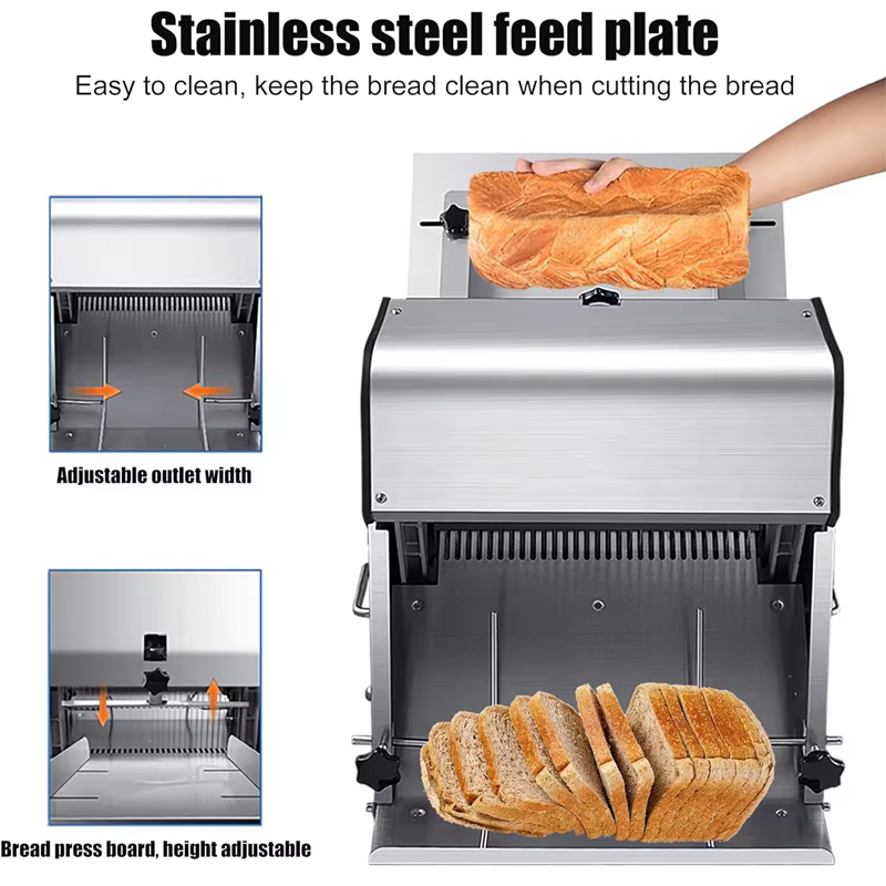 Electric Toast Slicer Commerci - Commercial Bread Slicer recensie en prijs
