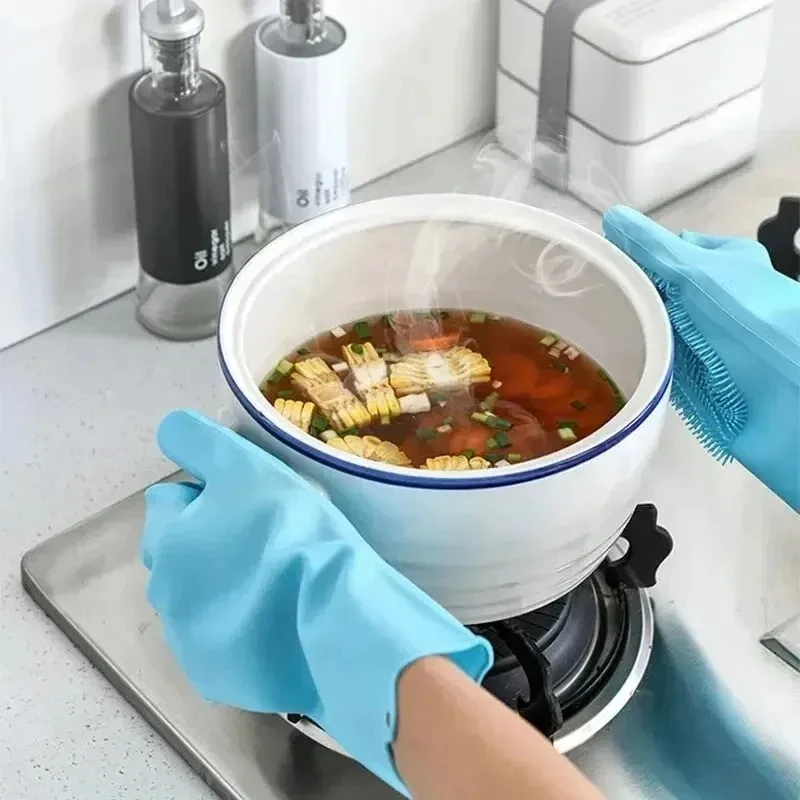 Magic Silicone Rubber Dishwash - Commercial Kitchen Gloves recensie en prijs