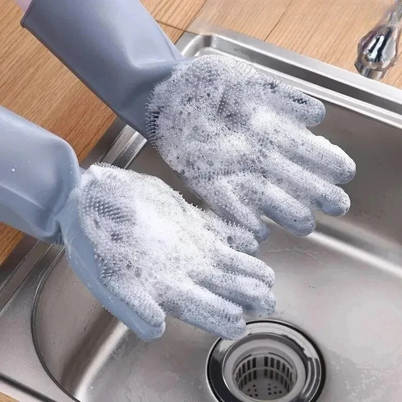 Magic Silicone Rubber Dishwash - Commercial Kitchen Gloves recensie en prijs