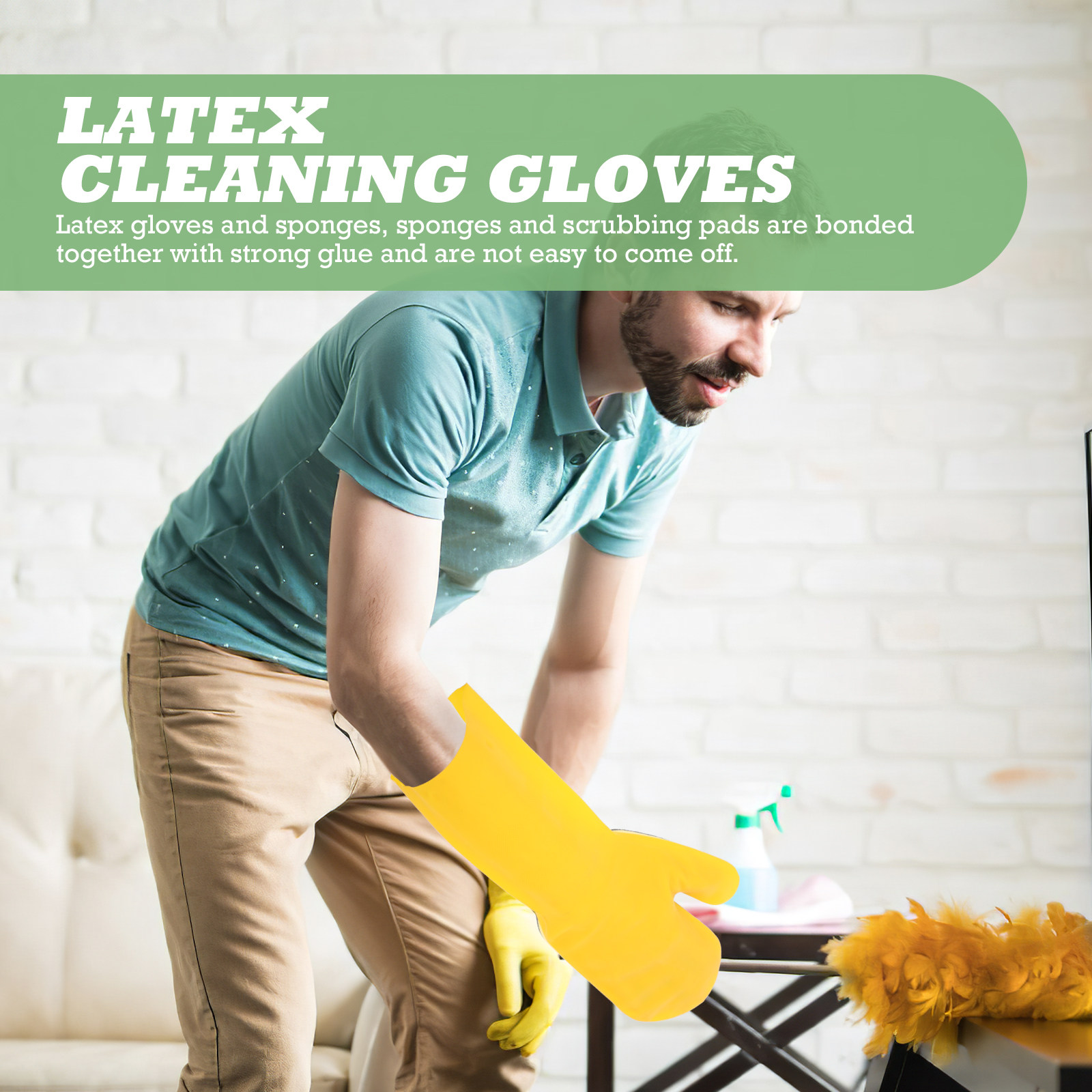 2pcs Cleaning Glove Waterproof - Commercial Kitchen Gloves recensie en prijs