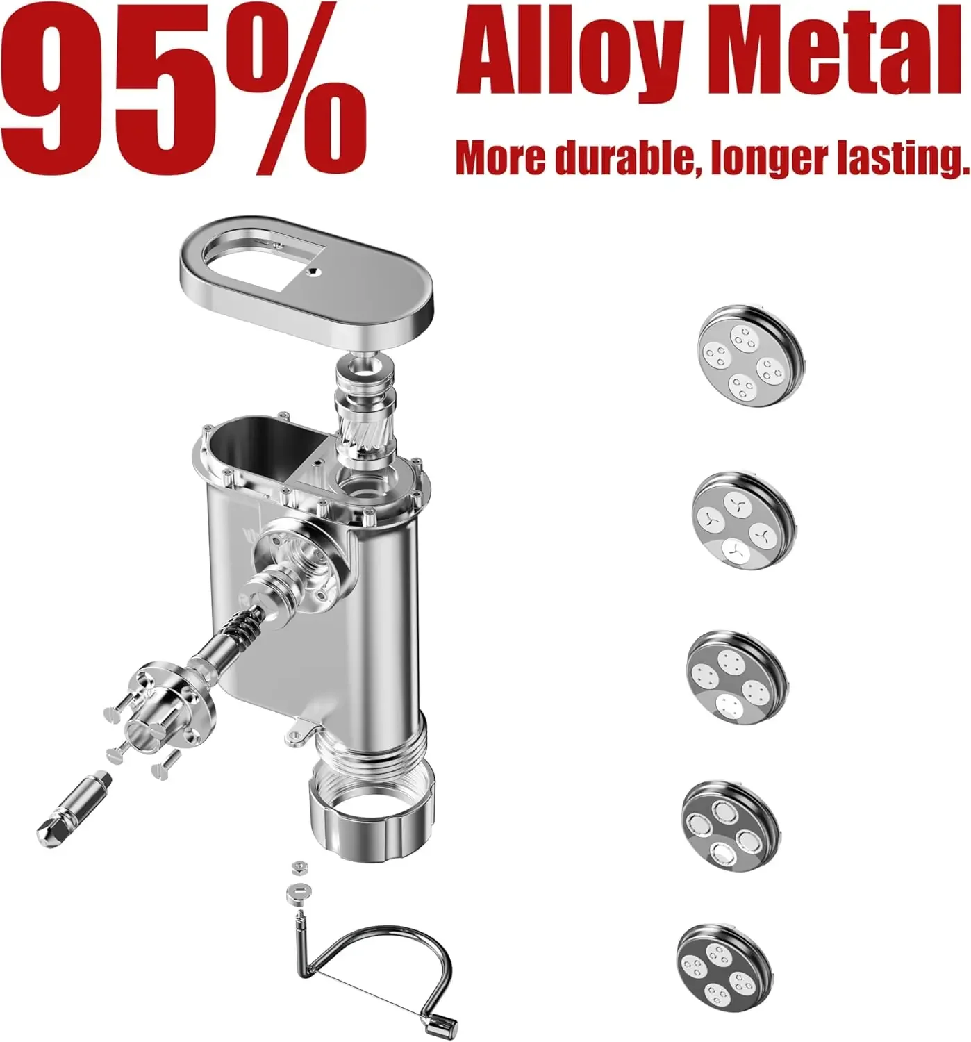 Heavy Duty Metal Pasta Maker A - Commercial Kitchenaid recensie en prijs