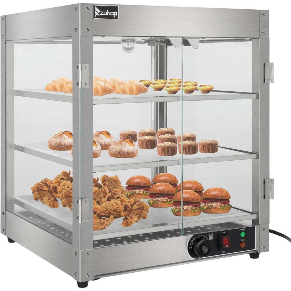 3 Tier Commercial Countertop P - Commercial Kitchen Parts & Service recensie en prijs