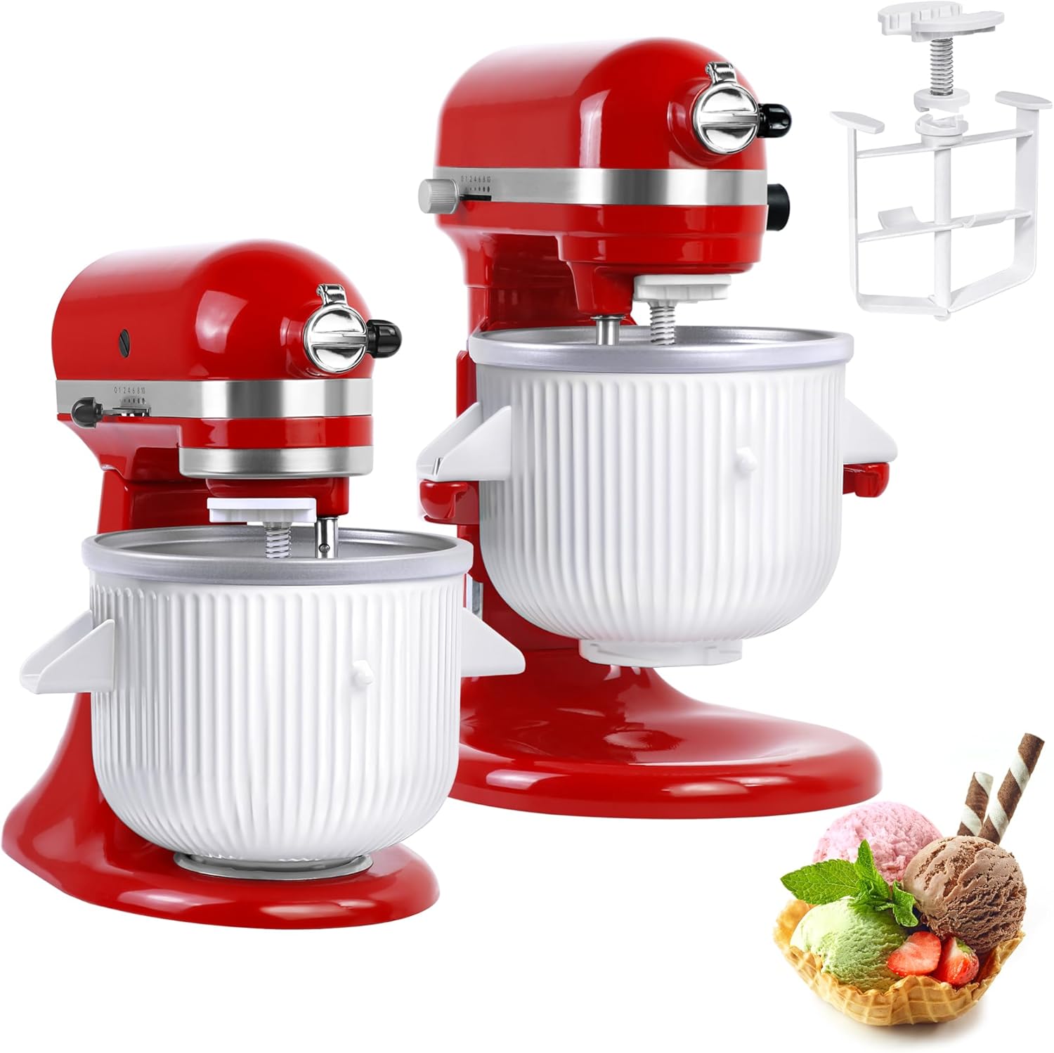 Ice Cream Maker Attachment for - Commercial Kitchenaid recensie en prijs