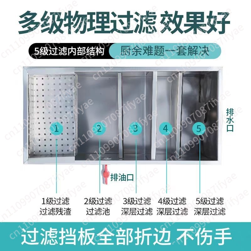 Oil-water separator Kitchen ca - Commercial Kitchen Grease Trap recensie en prijs