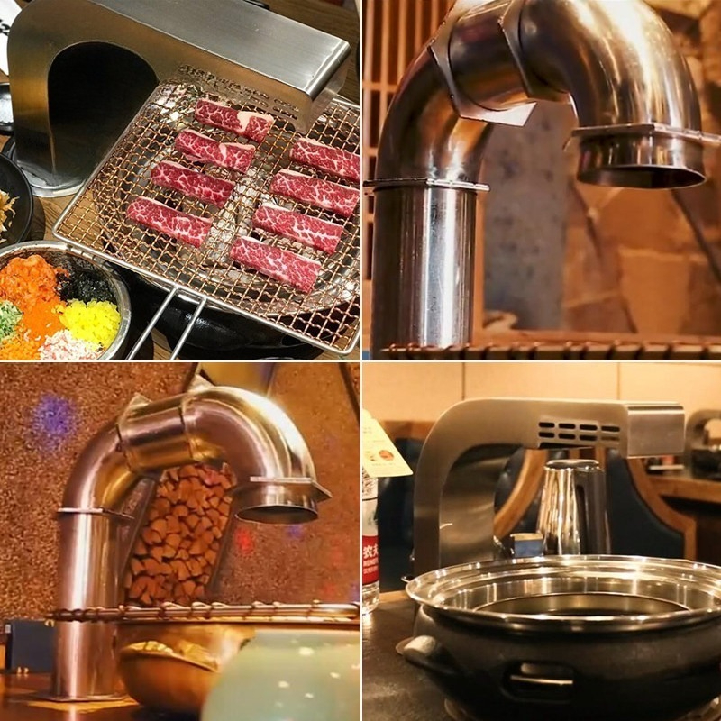 Commercial BBQ Elbow Duct 90°  - Commercial Kitchen Ventilation System recensie en prijs