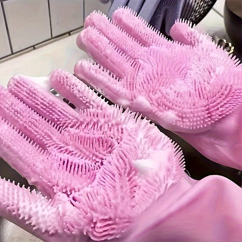 Silicone Dishwashing Gloves, M - Commercial Kitchen Gloves recensie en prijs