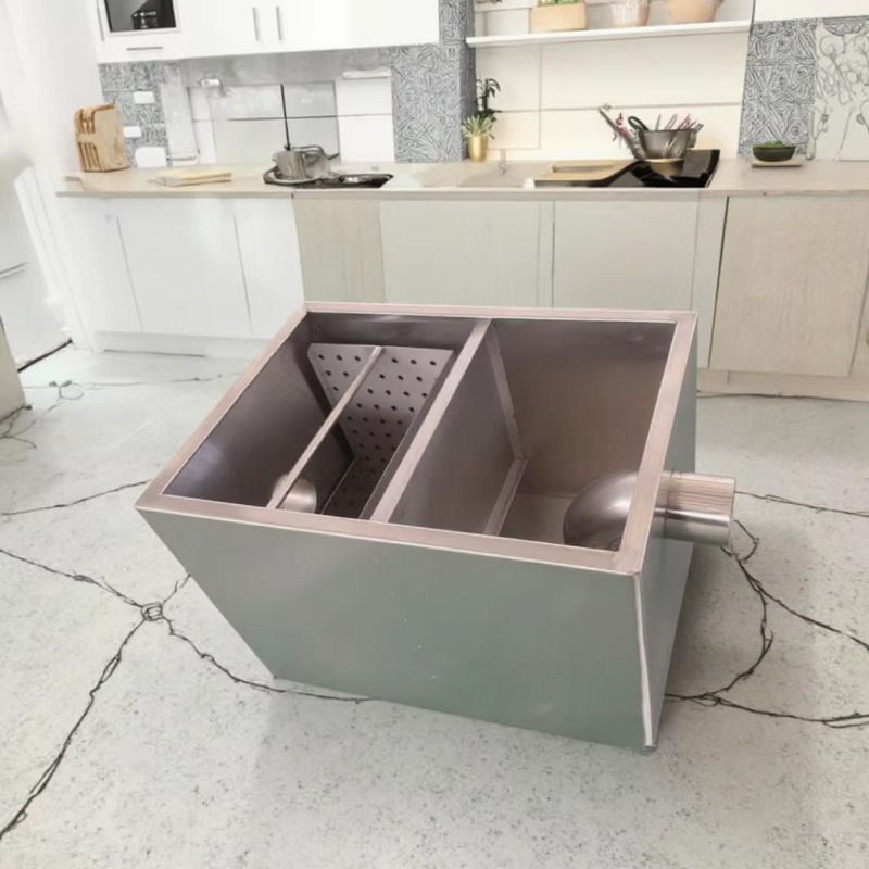 New stainless steel kitchen gr - Commercial Kitchen Grease Trap recensie en prijs